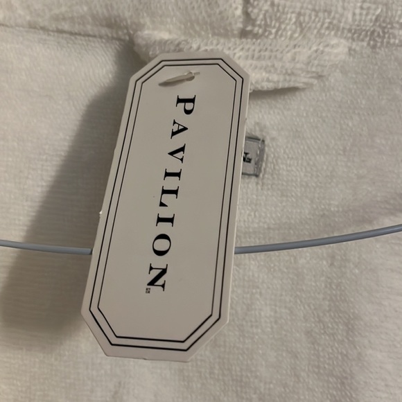 Bathrobe with black trim - Picture 2 of 4